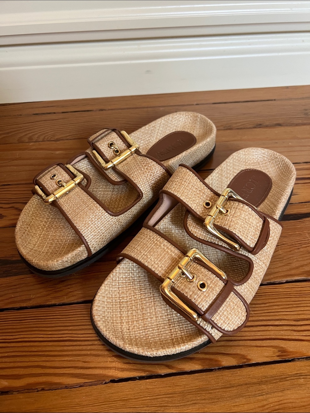 J. Crew Colbie or Marlow Raffia Sandals - Picture 3 of 13